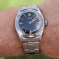 ROLEX Watch. Rolex ref. 6022 Rare Black Dial 1960s Mens Rolex watch.
