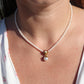 Vintage Tiffany Co Pearl Necklace. 18k YG Tiffany Pearl Pendant Strand.
