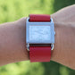 Genuine HERMES BA1.510. Hermes Barenia Stainless Steel Watch.