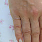 Preowned Van Cleef Arpels FELICITE band. 18k YG VCA Diamond Eternity ring.