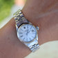 Genuine Rolex 6517 Oyster Perpetual Watch. Ladies ROLEX Automatic WG Bezel.