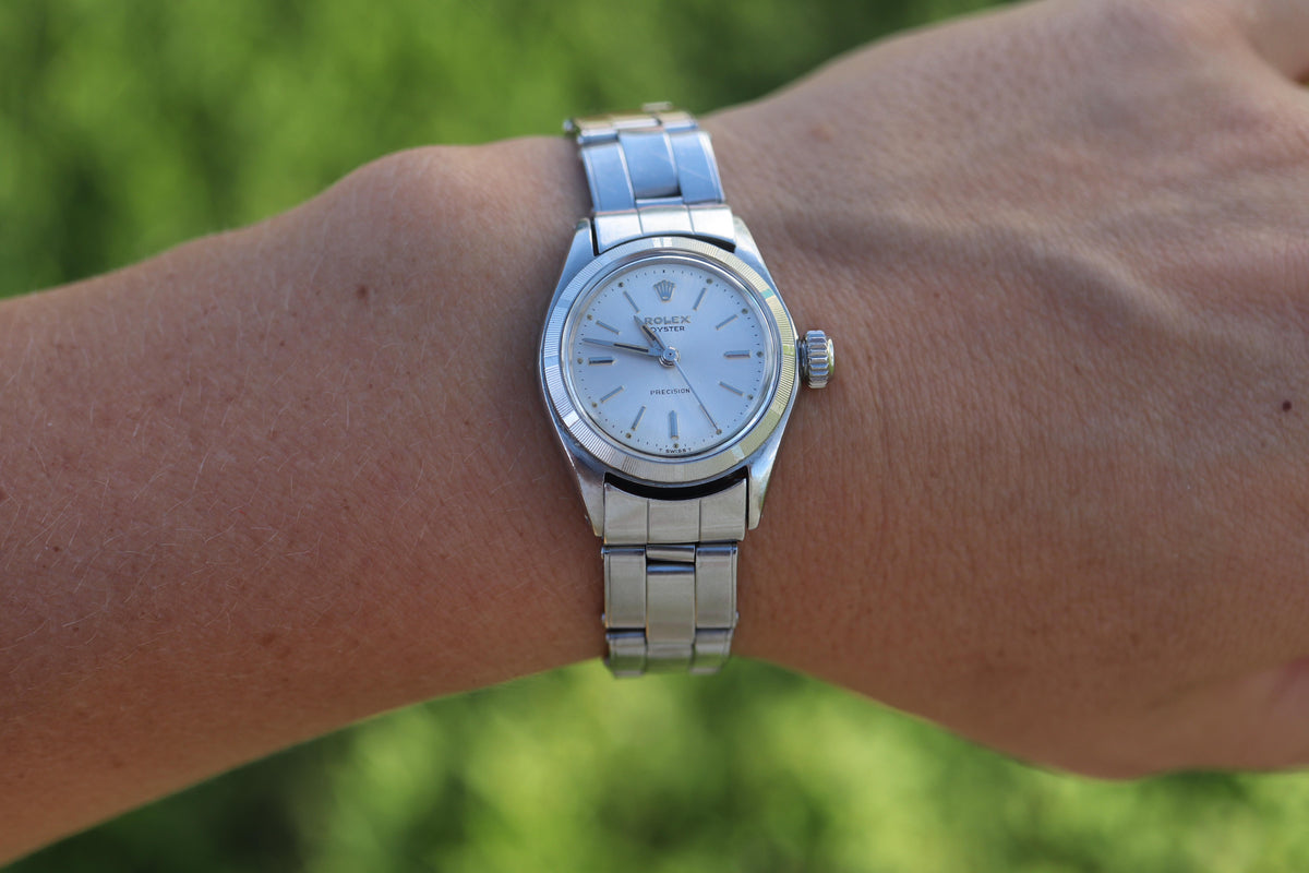 Genuine Rolex 6411 Watch. Ladies ROLEX Oyster Precision Wristwatch. SERVICED