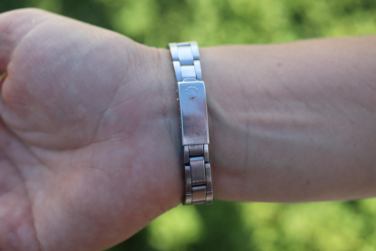 Genuine Rolex Watch. 14k SS Ladies ROLEX 6619 Automatic Wristwatch. SERVICED