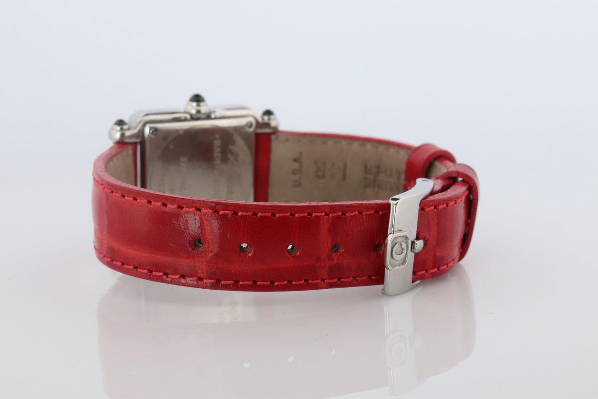 Chopard Happy Sport Square Diamond Watch. Chopard LUC 27/8892-23 Ladies
