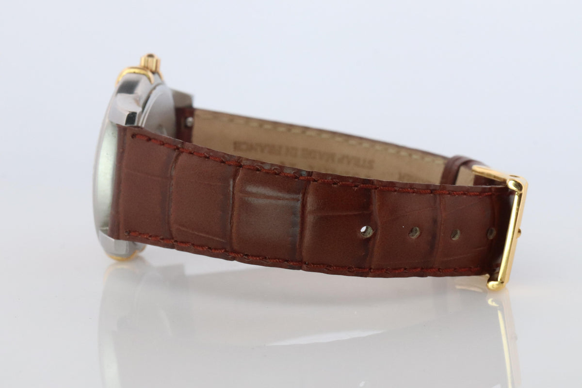 Omega Watch. Mens Omega 34mm Constellation Manhattan 18k SS