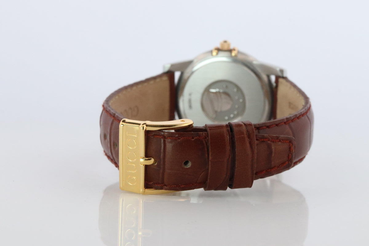 Omega Watch. Mens Omega 34mm Constellation Manhattan 18k SS