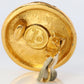 Chanel Earrings. Genuine CC CHANEL Pearl Flower Round earring