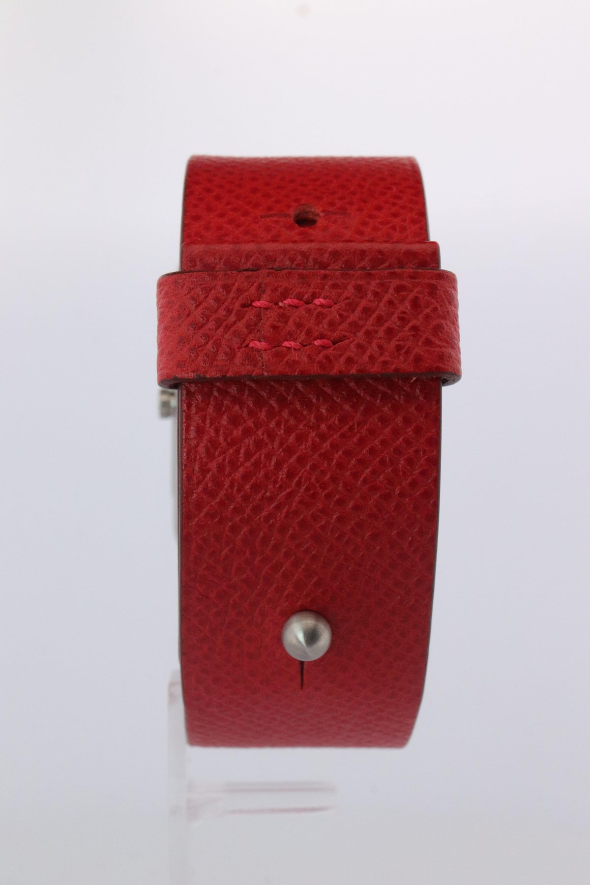 Genuine HERMES BA1.510. Hermes Barenia Stainless Steel Watch.