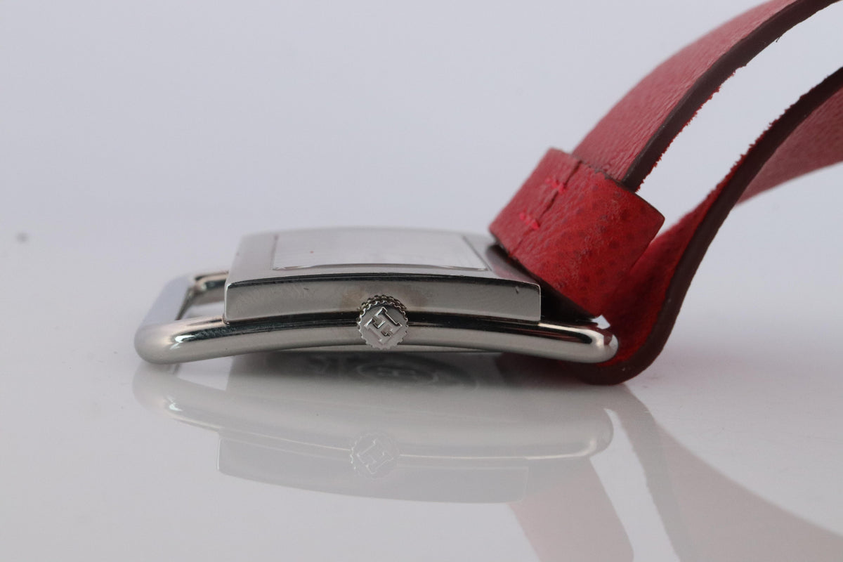 Genuine HERMES BA1.510. Hermes Barenia Stainless Steel Watch.