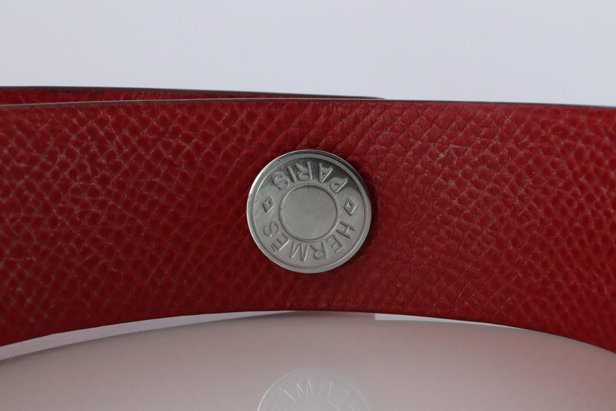 Genuine HERMES BA1.510. Hermes Barenia Stainless Steel Watch.
