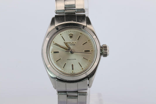 Genuine Rolex 6411 Watch. Ladies ROLEX Oyster Precision Wristwatch. SERVICED