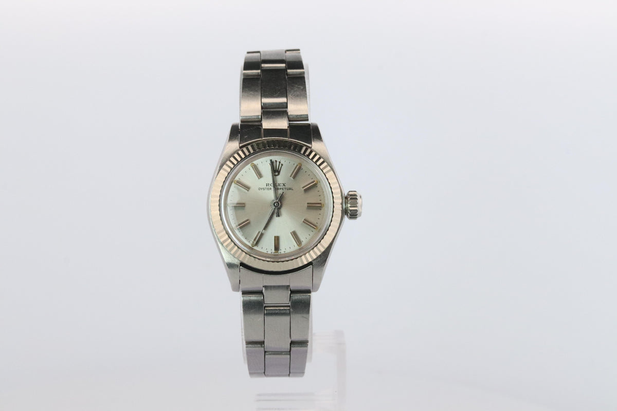 Genuine Rolex Watch. 14k SS Ladies ROLEX 6619 Automatic Wristwatch. SERVICED