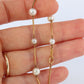 Mikimoto Bracelet. Vintage 18k Gold Mikimoto Pearl Station Bracelet 750 Dainty.