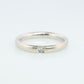 18k POMELATTO Ring. 18k White Gold Diamond Solitaire Lucciole Pomellato