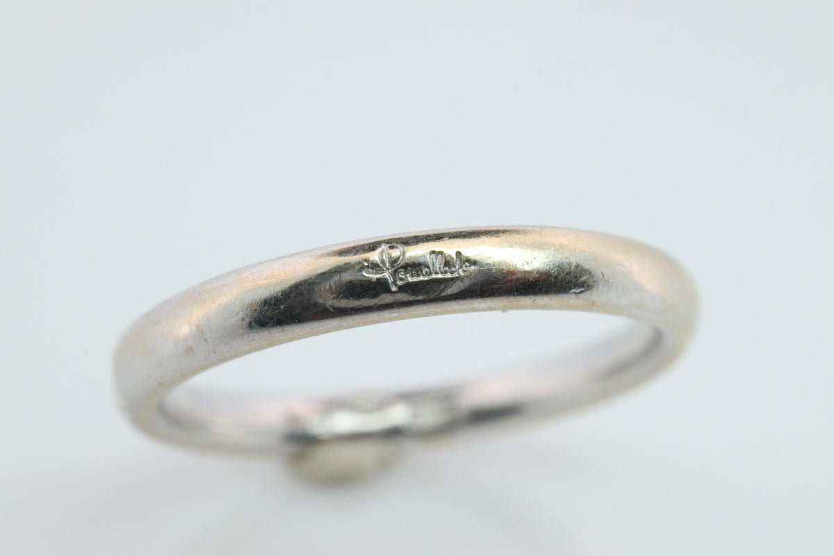 18k POMELATTO Ring. 18k White Gold Diamond Solitaire Lucciole Pomellato
