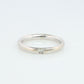 18k POMELATTO Ring. 18k White Gold Diamond Solitaire Lucciole Pomellato