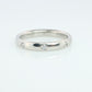 Preowned Van Cleef Arpels Tendrement band. VCA PT950 Platinum Diamond ring