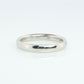 Preowned Van Cleef Arpels Tendrement band. VCA PT950 Platinum Diamond ring