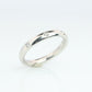 Preowned Van Cleef Arpels Tendrement band. VCA PT950 Platinum Diamond ring
