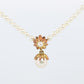 Vintage Tiffany Co Pearl Necklace. 18k YG Tiffany Pearl Pendant Strand.
