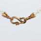 Vintage Tiffany Co Pearl Necklace. 18k YG Tiffany Pearl Pendant Strand.
