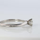 Certified Tiffany and Co Diamond Ring .22ct Tiffany Platinum Engagement ring
