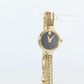 14k MOVADO Watch. 14k Yellow Gold Ladies Movado Rope Bracelet D43 Wristwatch