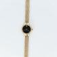 14k MOVADO Watch. 14k Yellow Gold Ladies Movado Rope Bracelet D43 Wristwatch