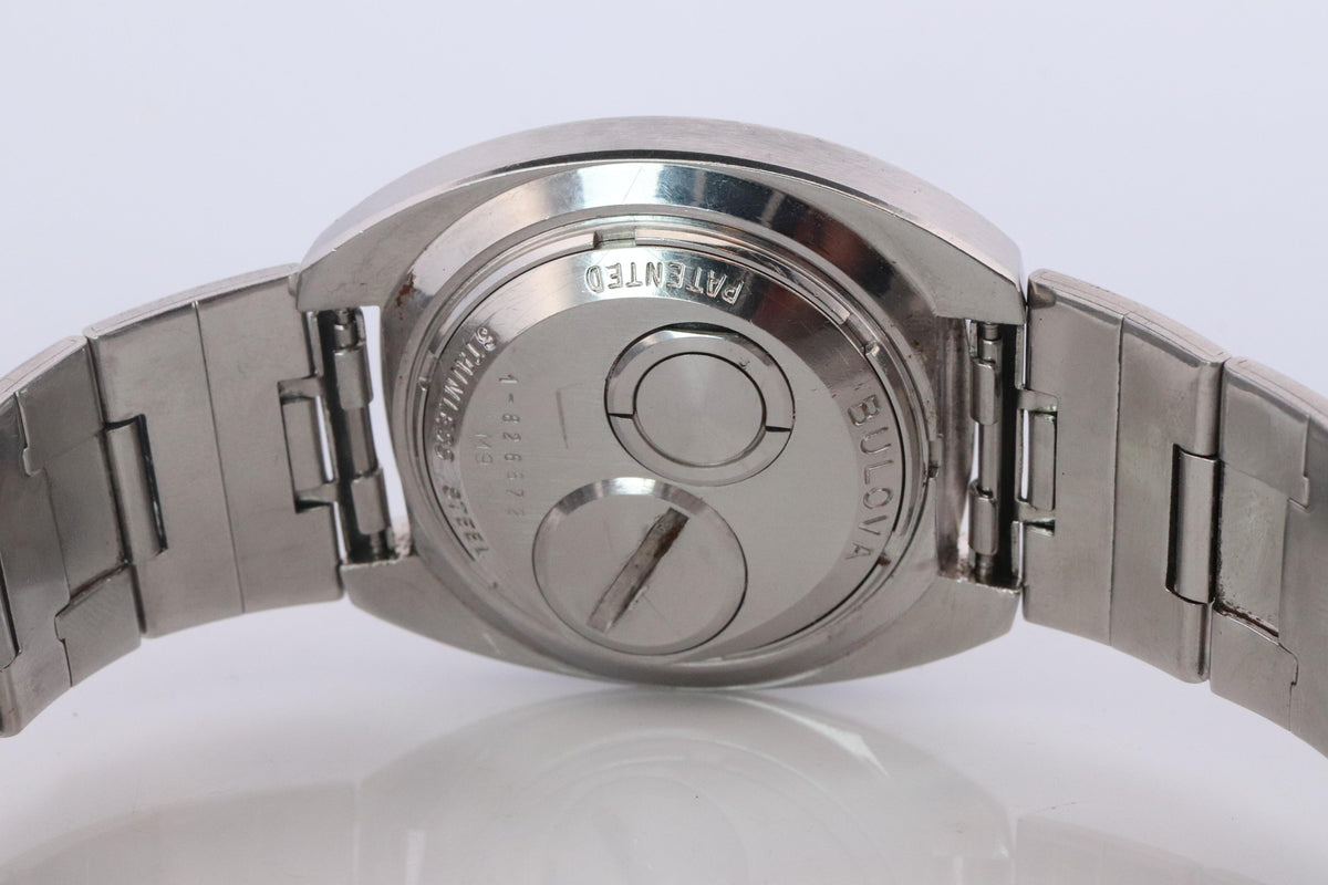 Vintage BULOVA Accutron watch. Spaceview Bulova Accutron Electric Transparent.