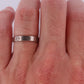 Vintage Cartier Love SM Ring. 18k WG Genuine Cartier Band.