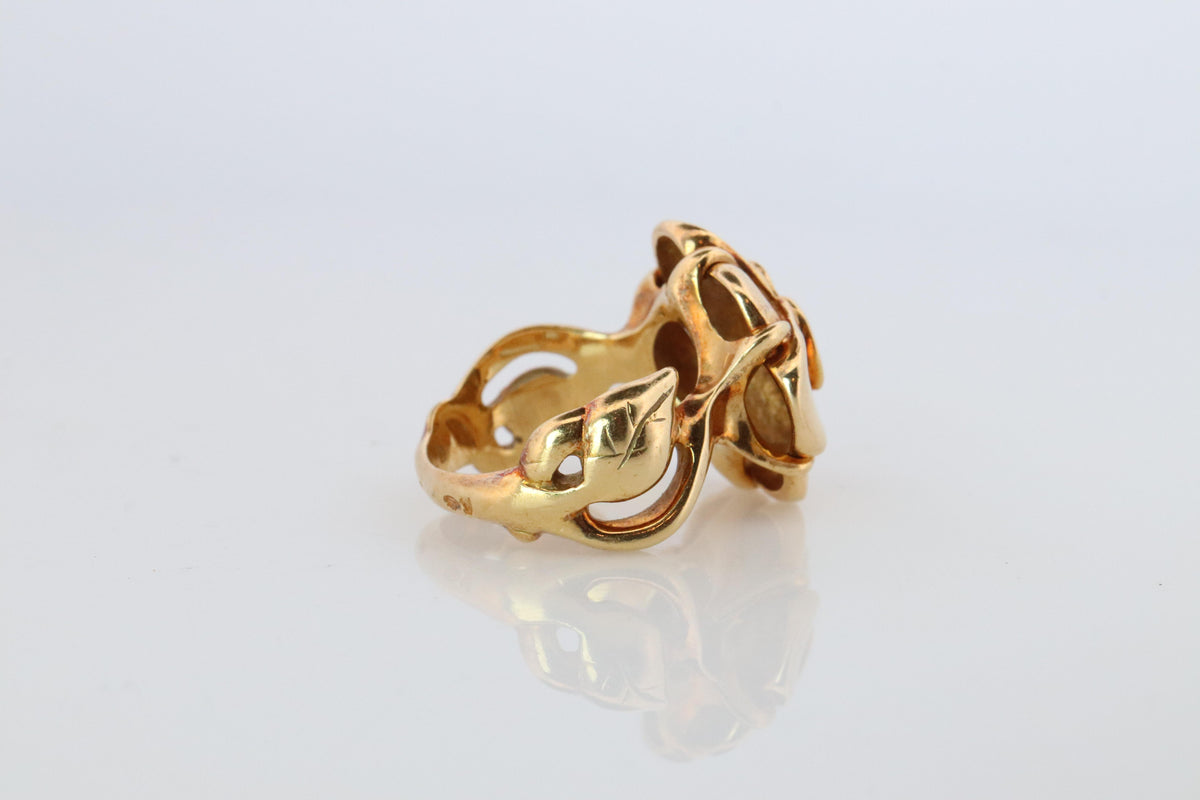 Chanel Camelia Ring. Genuine CHANEL 18k 750 Camelia Ring.