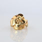Chanel Camelia Ring. Genuine CHANEL 18k 750 Camelia Ring.