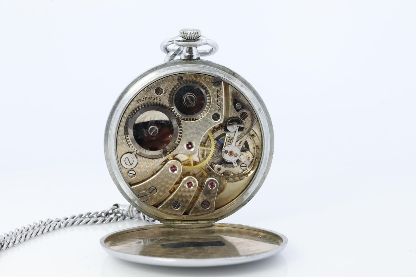 Rolex Pocket Watch. Antique Rolex Precision Lever 7 World's Records Circa 1943