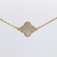 Van Cleef Arpels Sweet Alhambra Bracelet . Genuine VCA 18k YG Mother of Pearl