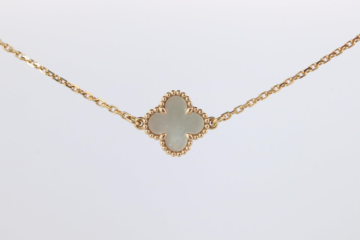Van Cleef Arpels Sweet Alhambra Bracelet . Genuine VCA 18k YG Mother of Pearl