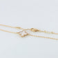 Van Cleef Arpels Sweet Alhambra Bracelet . Genuine VCA 18k YG Mother of Pearl