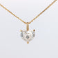18k Chopard Happy Diamond Heart Pendant. So Happy Chopard Necklace