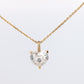 18k Chopard Happy Diamond Heart Pendant. So Happy Chopard Necklace