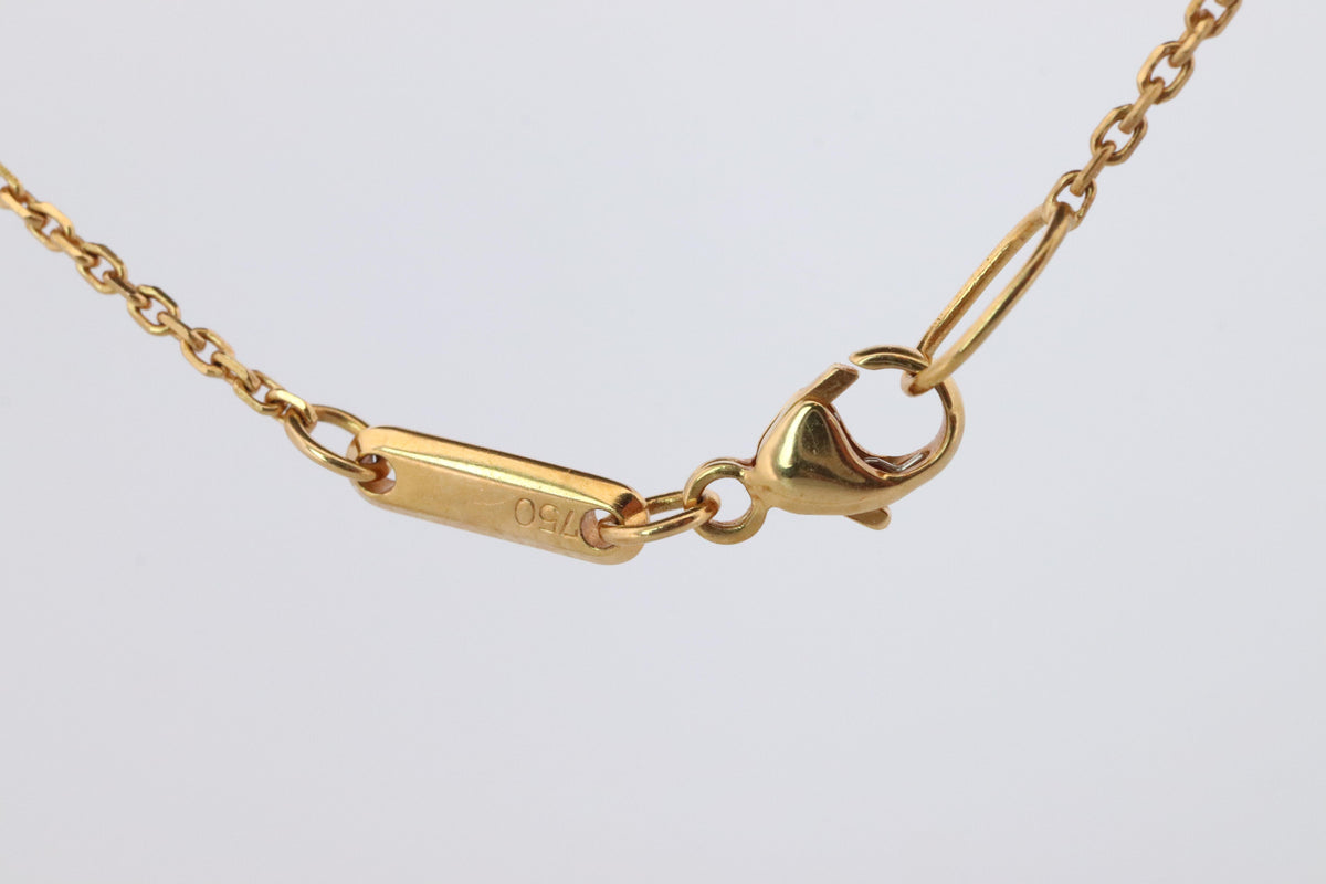 18k Chopard Happy Diamond Heart Pendant. So Happy Chopard Necklace