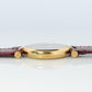 Genuine Cartier Watch. Must de Cartier Vendome Round Argent Vermeil Red Face