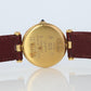 Genuine Cartier Watch. Must de Cartier Vendome Round Argent Vermeil Red Face