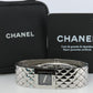 Chanel Watch. Genuine Matelasse Ladies Quartz Wristwatch Quilted Bracelet