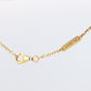 Van Cleef Arpels Lucky Alhambra Necklace. Genuine VCA 18k WG Carnelian Heart
