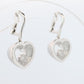 18k Chopard Happy Diamond Earrings. CHOPARD Happy Heart Dangle Earrings