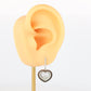 18k Chopard Happy Diamond Earrings. CHOPARD Happy Heart Dangle Earrings