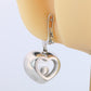 18k Chopard Happy Diamond Earrings. CHOPARD Happy Heart Dangle Earrings