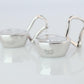 18k Chopard Happy Diamond Earrings. CHOPARD Happy Heart Dangle Earrings