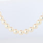 MIKIMOTO 14k White Gold Pearl Necklace. 7mm Pearls Necklace.