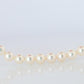 MIKIMOTO 14k White Gold Pearl Necklace. 7mm Pearls Necklace.