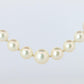 MIKIMOTO 14k Yellow Gold Pearl Necklace. Graduated Pearls Long Necklace.